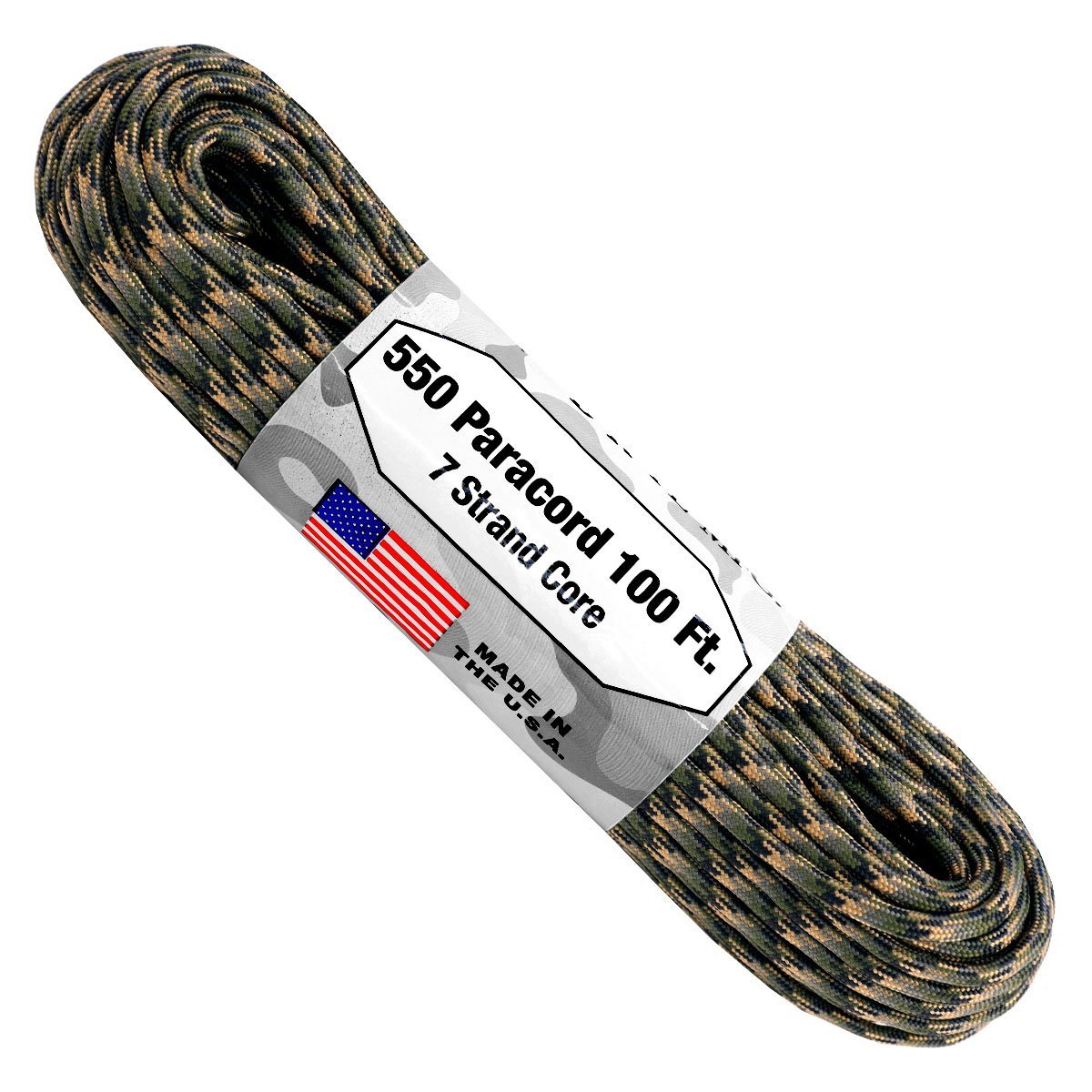 566 Paracord 100ft - Forest Camo